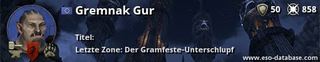 Signatur von Gremnak Gur