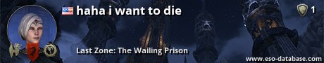Signatur von haha i want to die