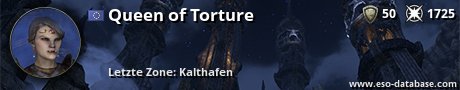 Signatur von Queen of Torture