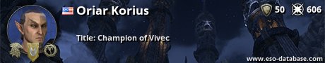 Signatur von Oriar Korius