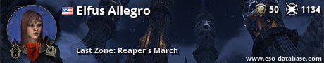 Signatur von Elfus Allegro