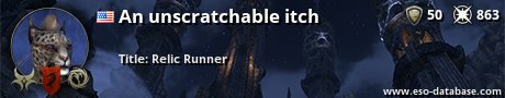 Signatur von An unscratchable itch