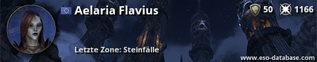 Signatur von Aelaria Flavius