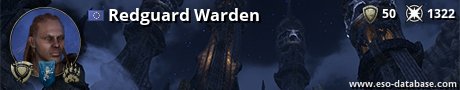 Signatur von Redguard Warden