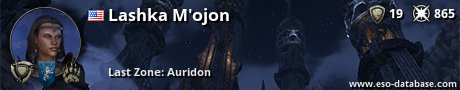Signatur von Lashka M'ojon
