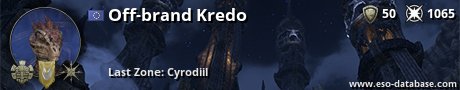 Signatur von Off-brand Kredo