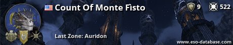 Signatur von Count Of Monte Fìsto