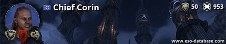Signatur von Chief Corin