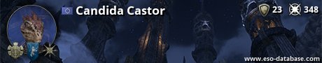 Signatur von Candida Castor