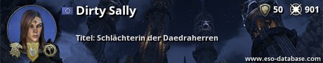 Signatur von Dirty Sally