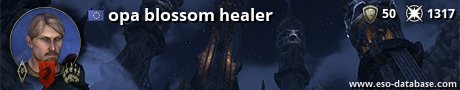 Signatur von opa blossom healer