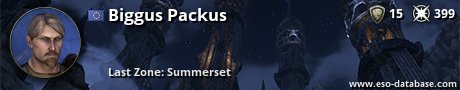 Signatur von Biggus Packus