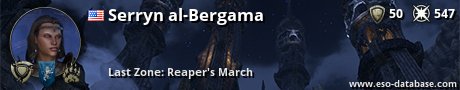 Signatur von Serryn al-Bergama