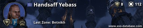 Signatur von Handsaff Yebass
