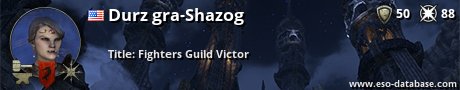 Signatur von Durz gra-Shazog