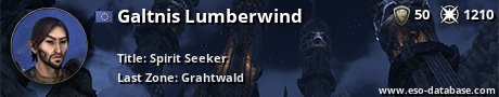 Signatur von Galtnis Lumberwind