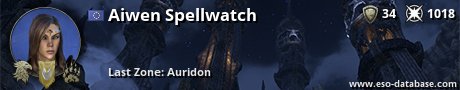 Signatur von Aiwen Spellwatch
