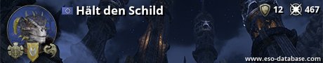 Signatur von Hält den Schild
