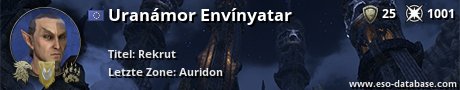 Signatur von Uranámor Envínyatar