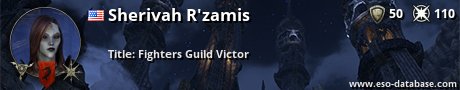 Signatur von Sherivah R'zamis