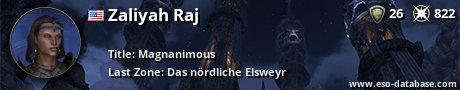 Signatur von Zaliyah Raj