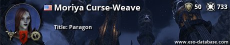 Signatur von Moriya Curse-Weave