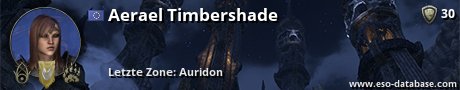 Signatur von Aerael Timbershade