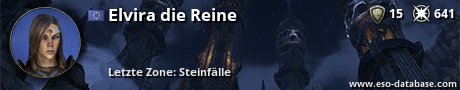 Signatur von Elvira die Reine