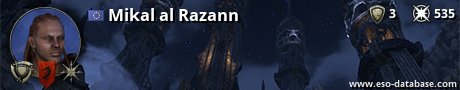 Signatur von Mikal al Razann