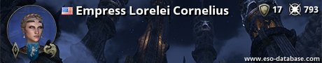 Signatur von Empress Lorelei Cornelius