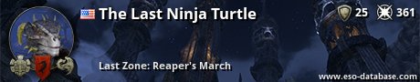Signatur von The Last Ninja Turtle