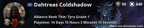 Signatur von Dahtreas Coldshadow