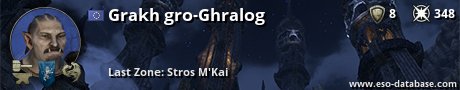 Signatur von Grakh gro-Ghralog