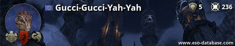 Signatur von Gucci-Gucci-Yah-Yah