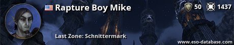 Signatur von Rapture Boy Mike