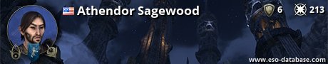 Signatur von Athendor Sagewood