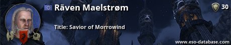 Signatur von Räven Maelstrøm