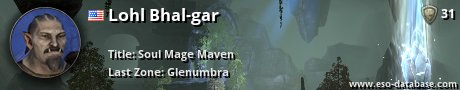 Signatur von Lohl Bhal-gar