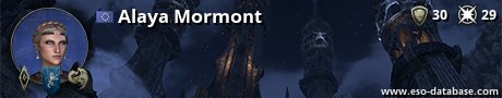Signatur von Alaya Mormont