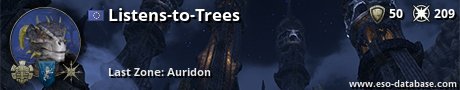 Signatur von Listens-to-Trees