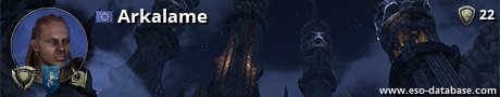 Signatur von Arkalame