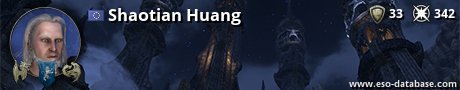 Signatur von Shaotian Huang