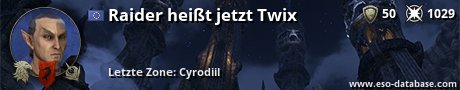 Signatur von Raider heißt jetzt Twix