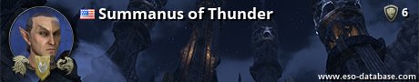 Signatur von Summanus of Thunder