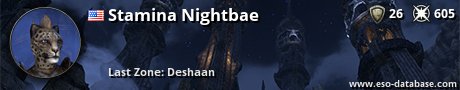 Signatur von Stamina Nightbae