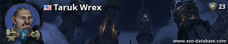 Signatur von Taruk Wrex