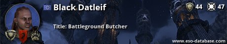 Signatur von Black Datleif