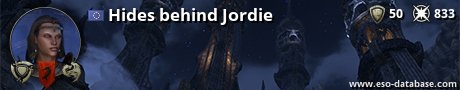 Signatur von Hides behind Jordie