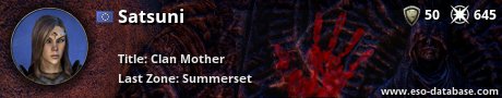 Signatur von Satsuni