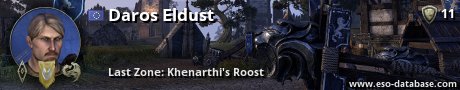 Signatur von Daros Eldust